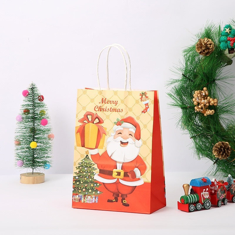 Christmas Gift Wrapping Paper Bag