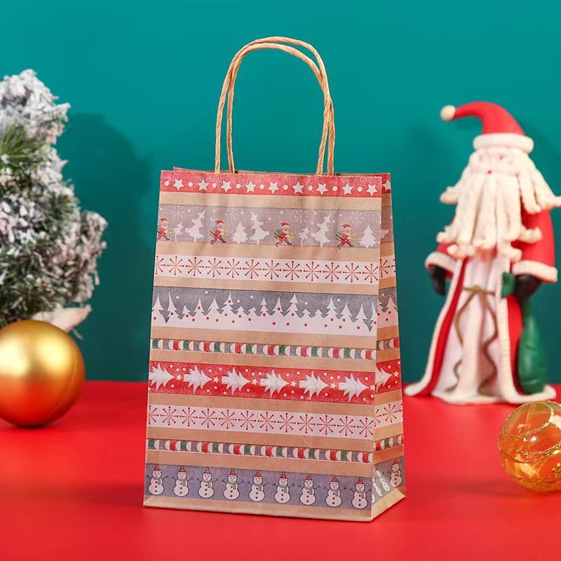 Christmas Gift Wrapping Paper Bag