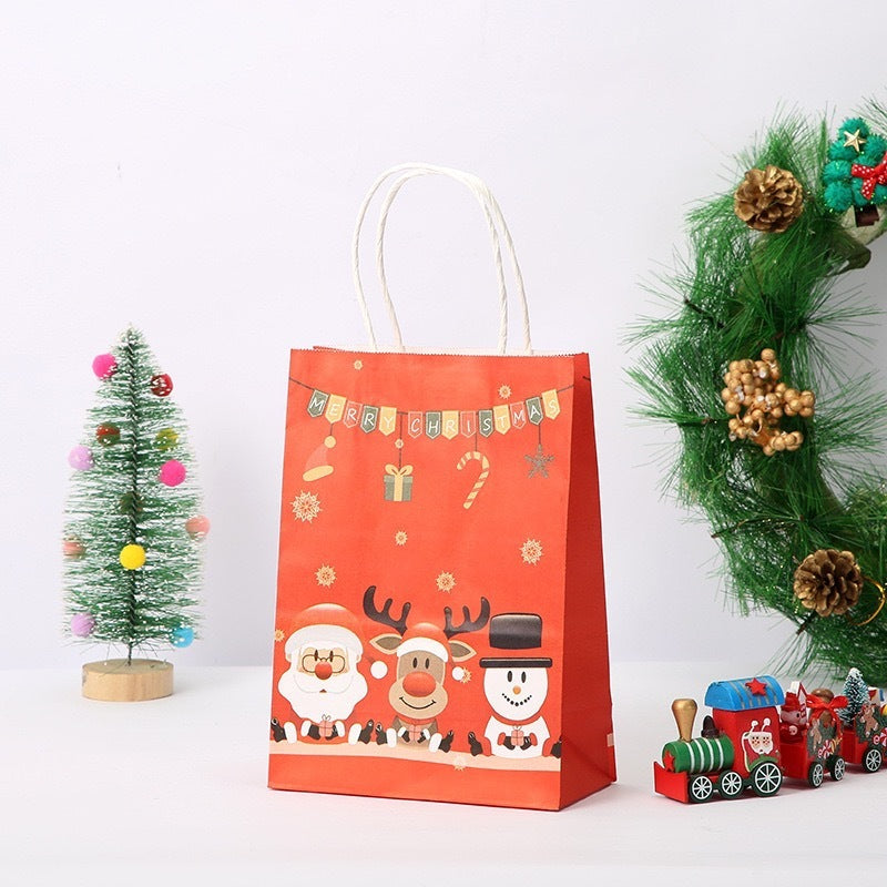 Christmas Gift Wrapping Paper Bag