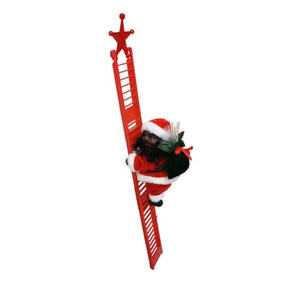 Climbing Ladder Electric Santa Claus