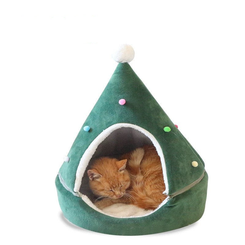 Christmas Tee Cat/Dog Bed