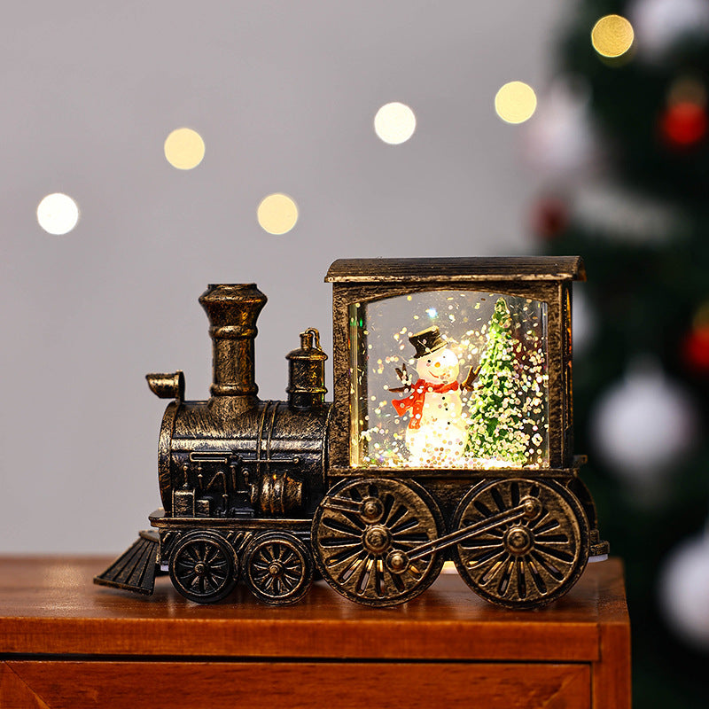 Christmas Gift Train Decoration