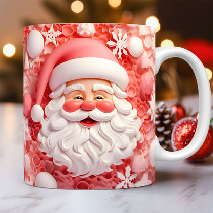 3D Christmas Ceramic Mug