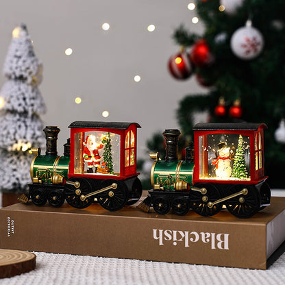 Christmas Gift Train Decoration