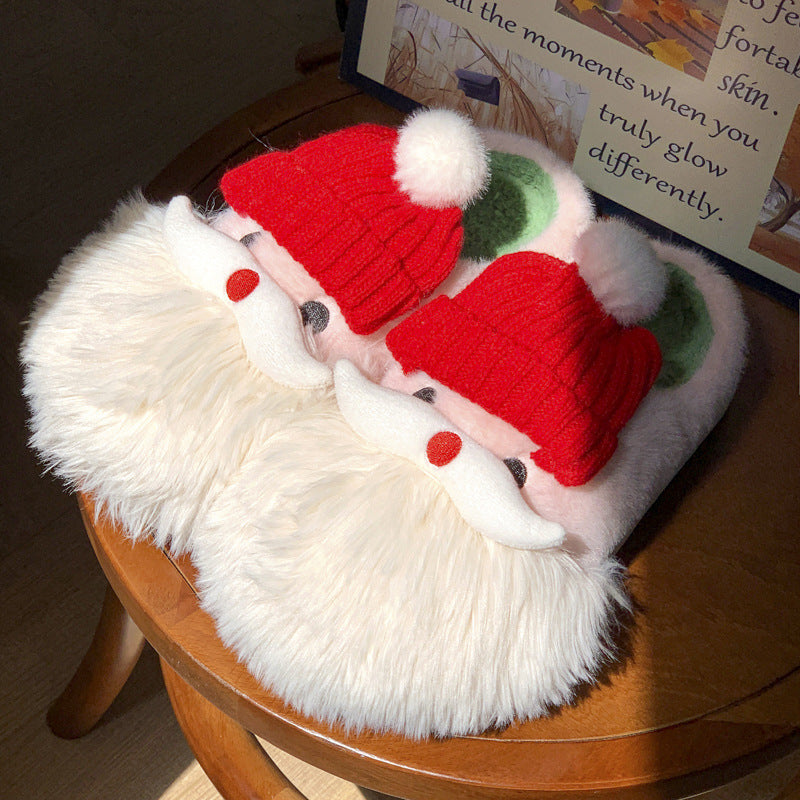 Christmas Santa Claus Home Slippers