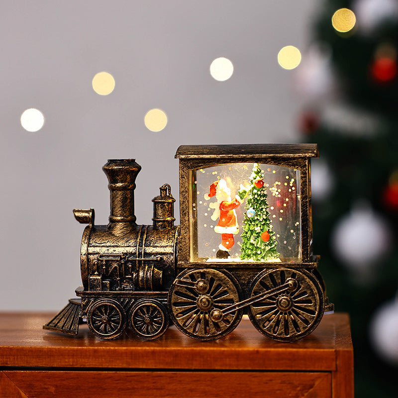 Christmas Gift Train Decoration