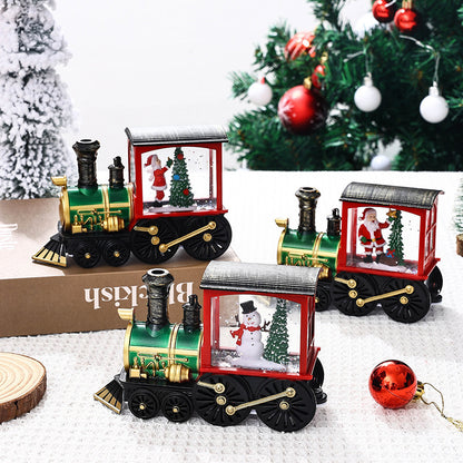 Christmas Gift Train Decoration