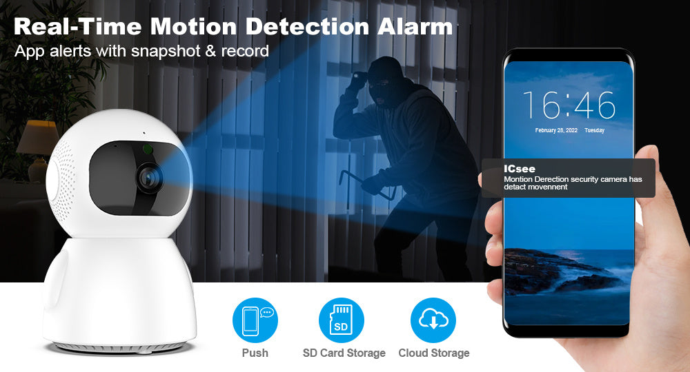 HD WIFI Wireless Home Security Camera