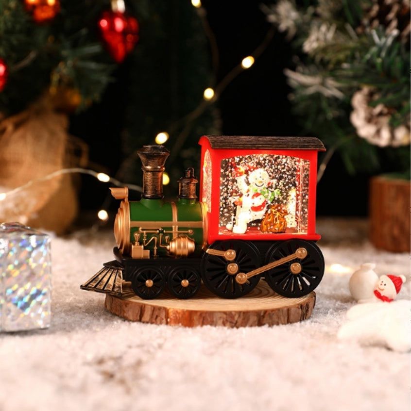 Christmas Gift Train Decoration