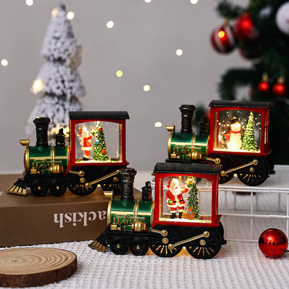 Christmas Gift Train Decoration