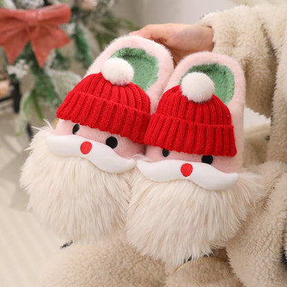 Christmas Santa Claus Home Slippers