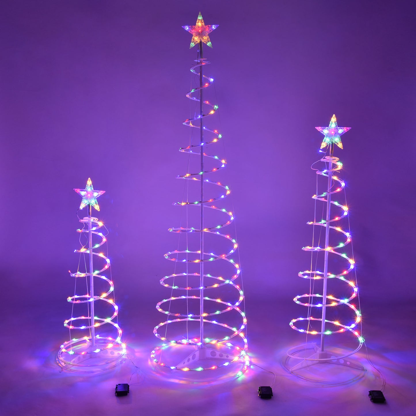 LED Spiral Christmas Tree