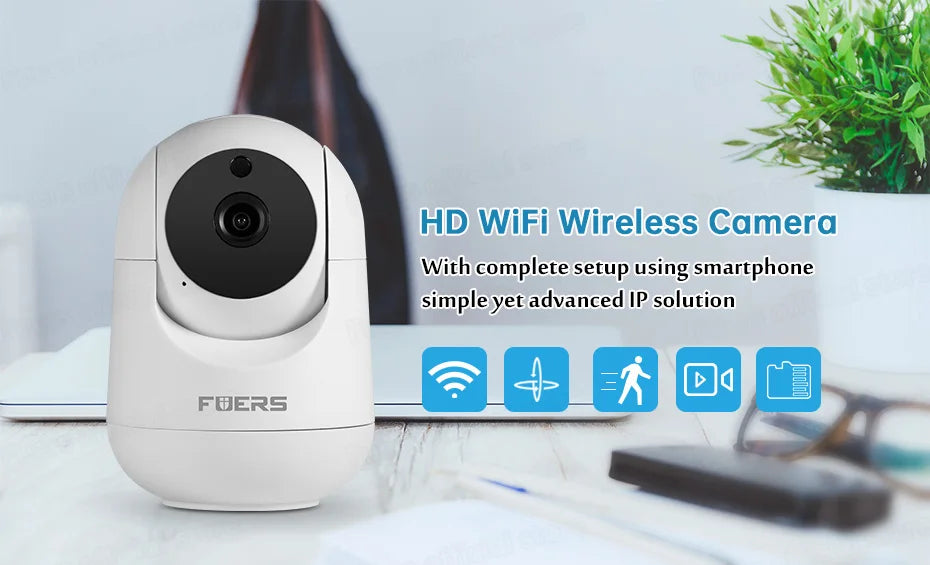 3MP WiFi Smart Home Indoor Wireless Camera