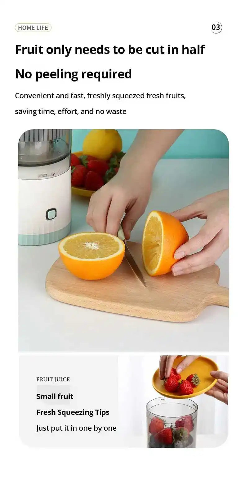 Multifunctional Portable Automatic Juicer Blender