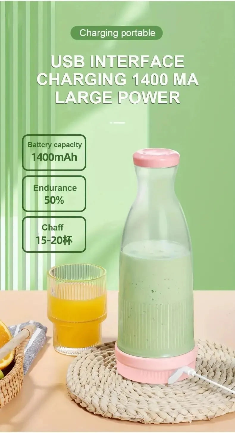 Portable Electric Mini  Juicer Blender