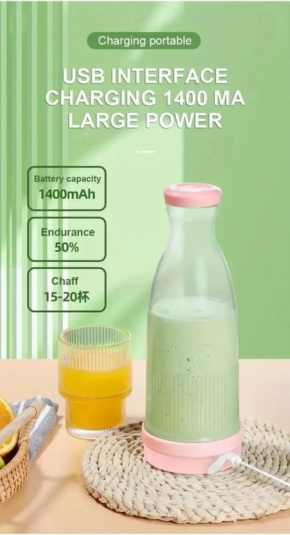 Portable Electric Mini  Juicer Blender