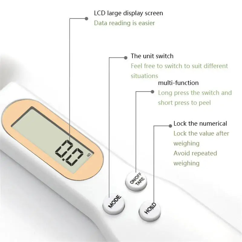 1Pc LCD Digital Measurement Adjustable