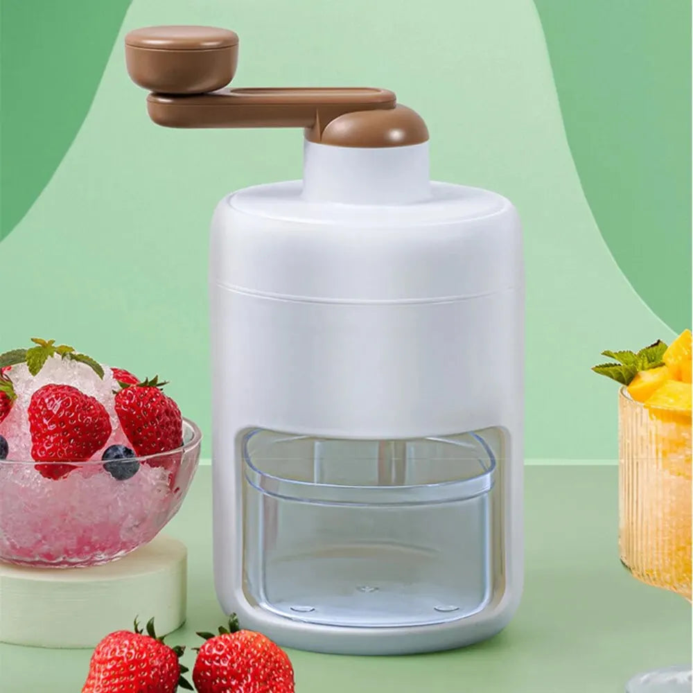 Hand-Operated Shaved Ice Milk Shake Making Machine