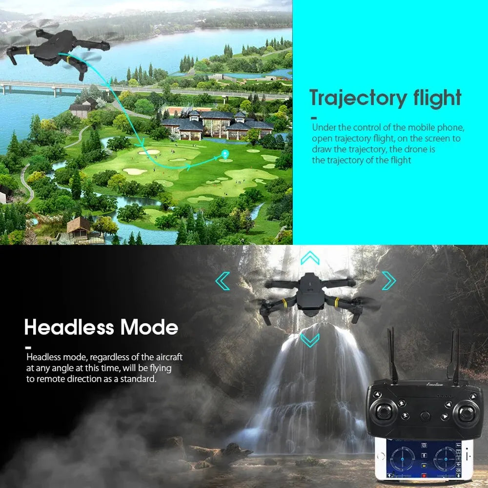 4K Professional RC Drone Camera With 1080P Wide Angle