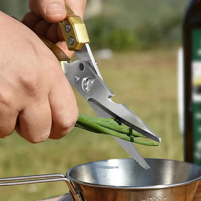 Stainless Steel Chicken Bone Kitchen Scissors Cutter