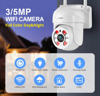 Mini Wireless  Outdoor 3MP 5MP Security Camera