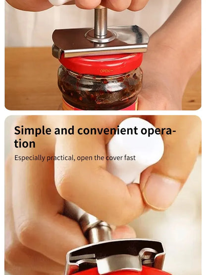 Stainless Steel Quick Bottle Opener Adjustable