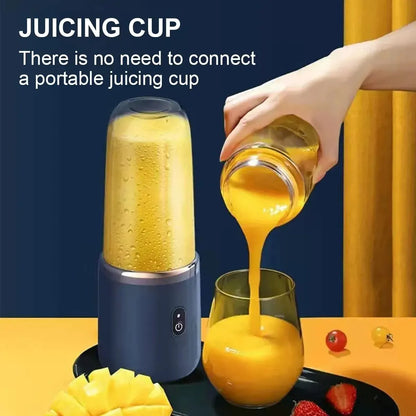 Portable Stainless Steel6 Blade Juicer Blender