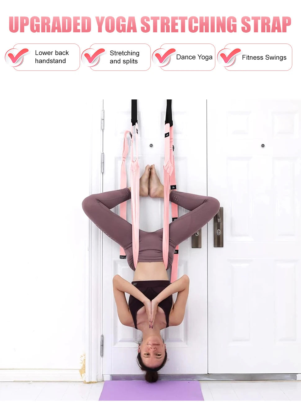 Fitness Adjustable Aerial Yoga Strap