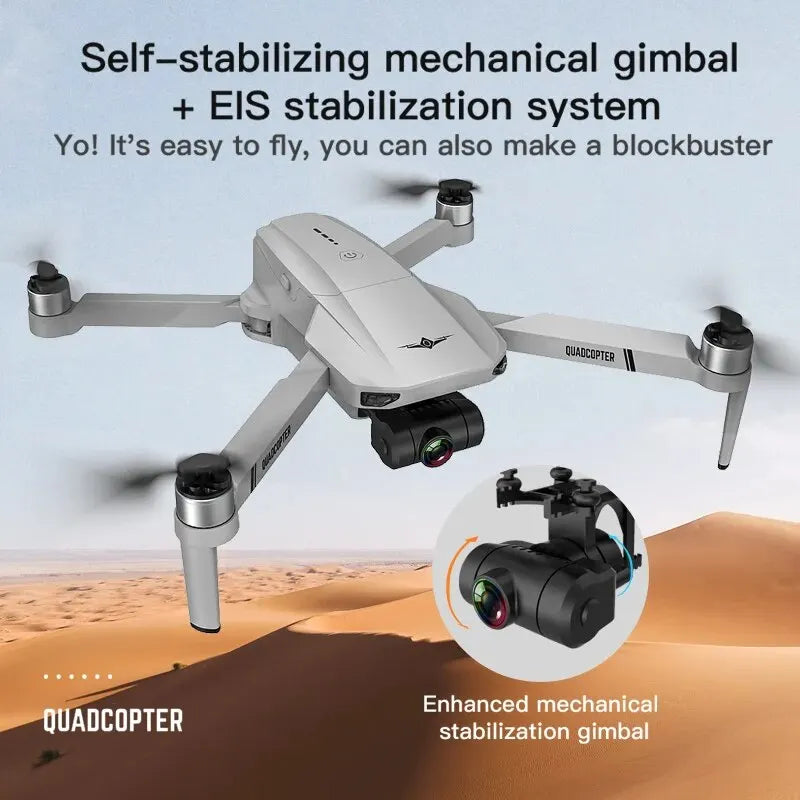 4K Professional Mini GPS Drone Camera Brushless