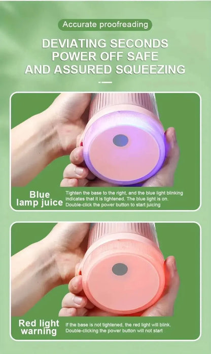 Portable Electric Mini  Juicer Blender