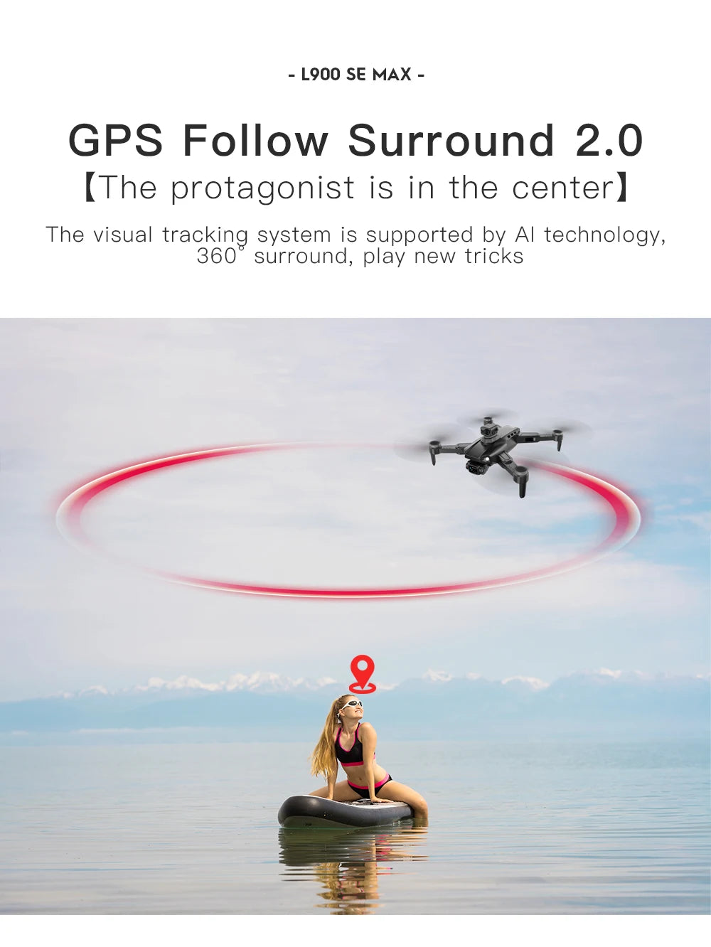 4K Professional Foldable Drone Dual Camera