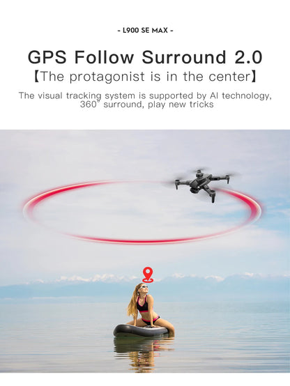 4K Professional Foldable Drone Dual Camera