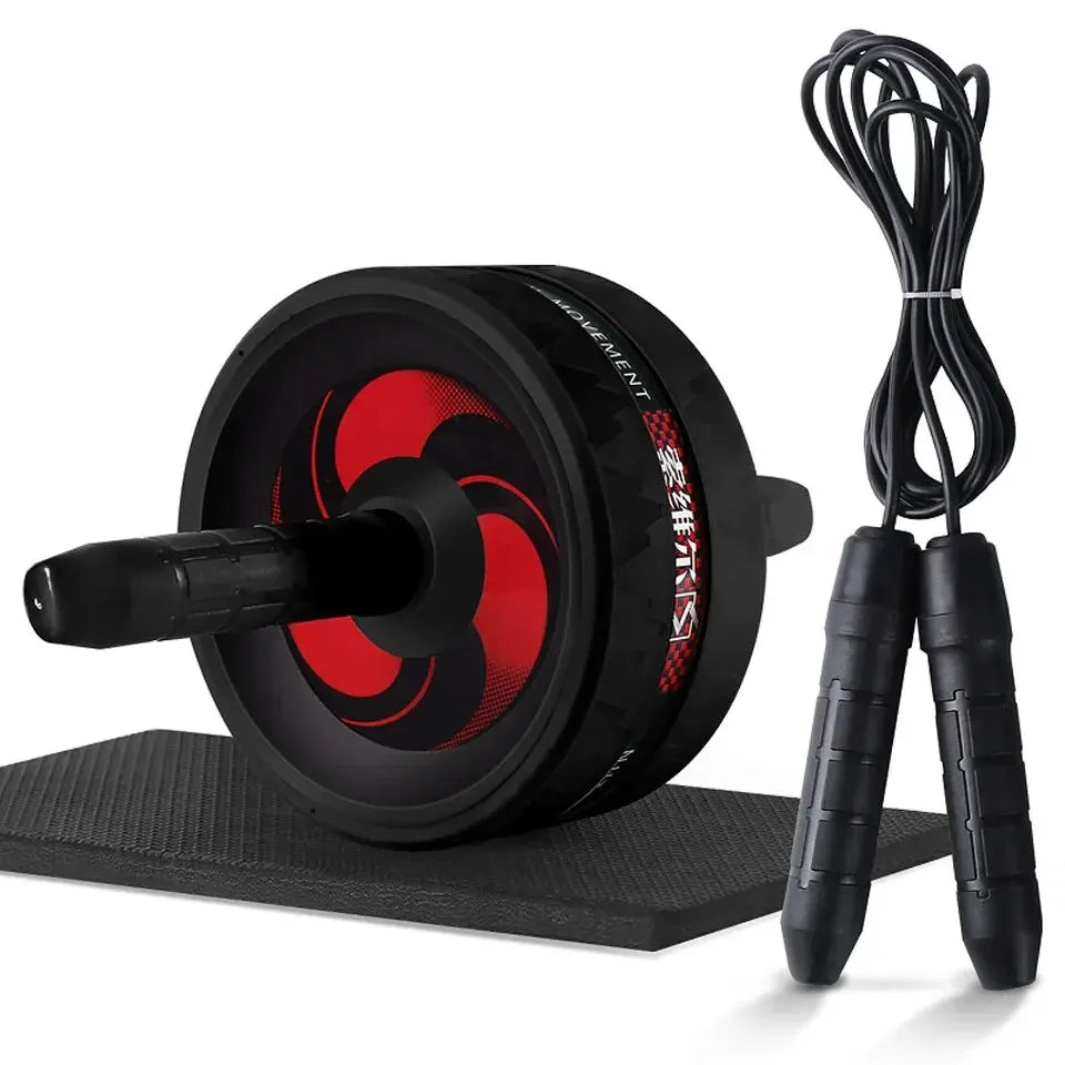 Fitness AB Roller & Jump Rope No Noise Equipment