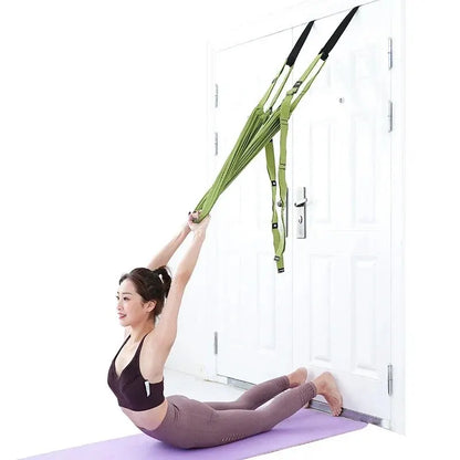 Adjustable Elastic Stretch Door Hanging Yoga Belts