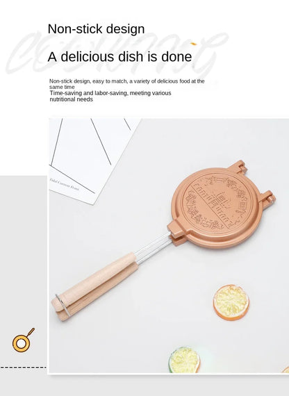 Kitchen Japanese Coin Waffle Maker Sandwich Frying Pan