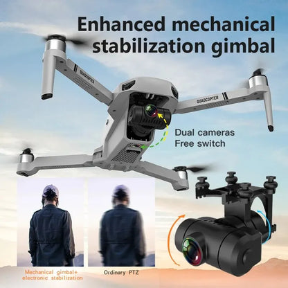 4K Professional Mini GPS Drone Camera Brushless