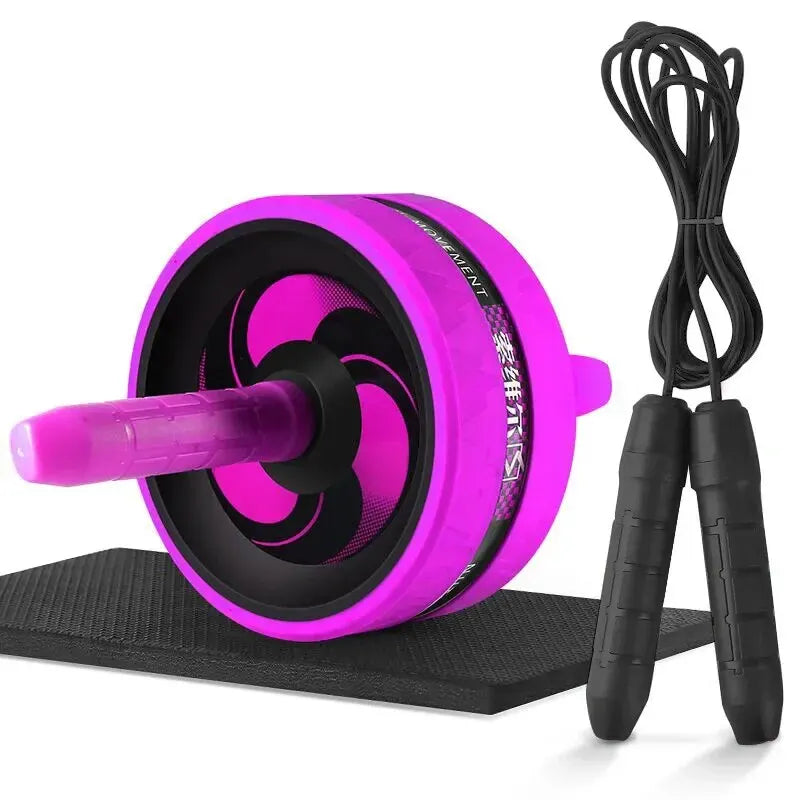 Fitness AB Roller & Jump Rope No Noise Equipment