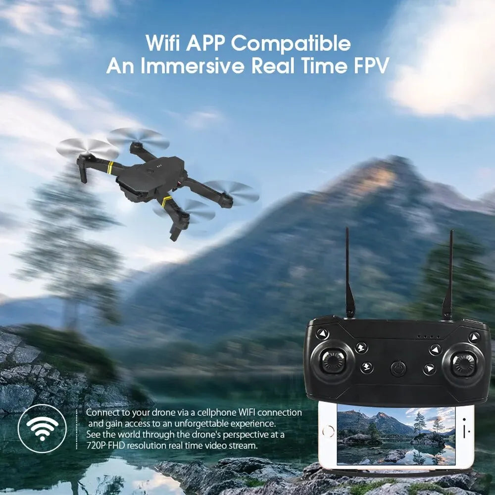 4K Professional RC Drone Camera With 1080P Wide Angle