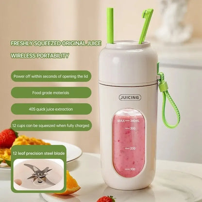 Portable Wireless Rechargeable Juice