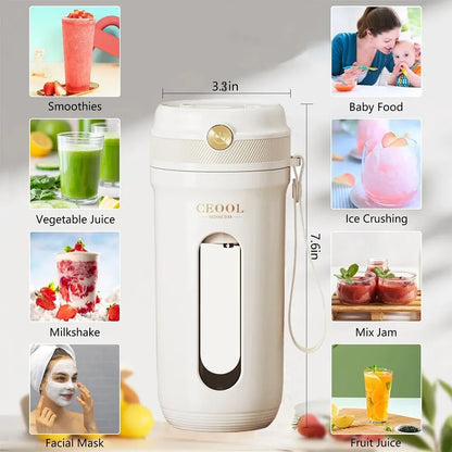 350ML Electric Portable Juicer Blender