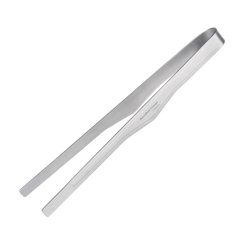 6.7/10inch Titanium Grill BBQ Tongs Multipurpose Tweezers