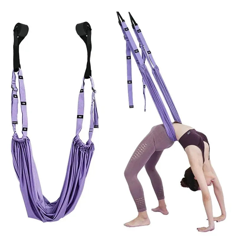 Adjustable Elastic Stretch Door Hanging Yoga Belts