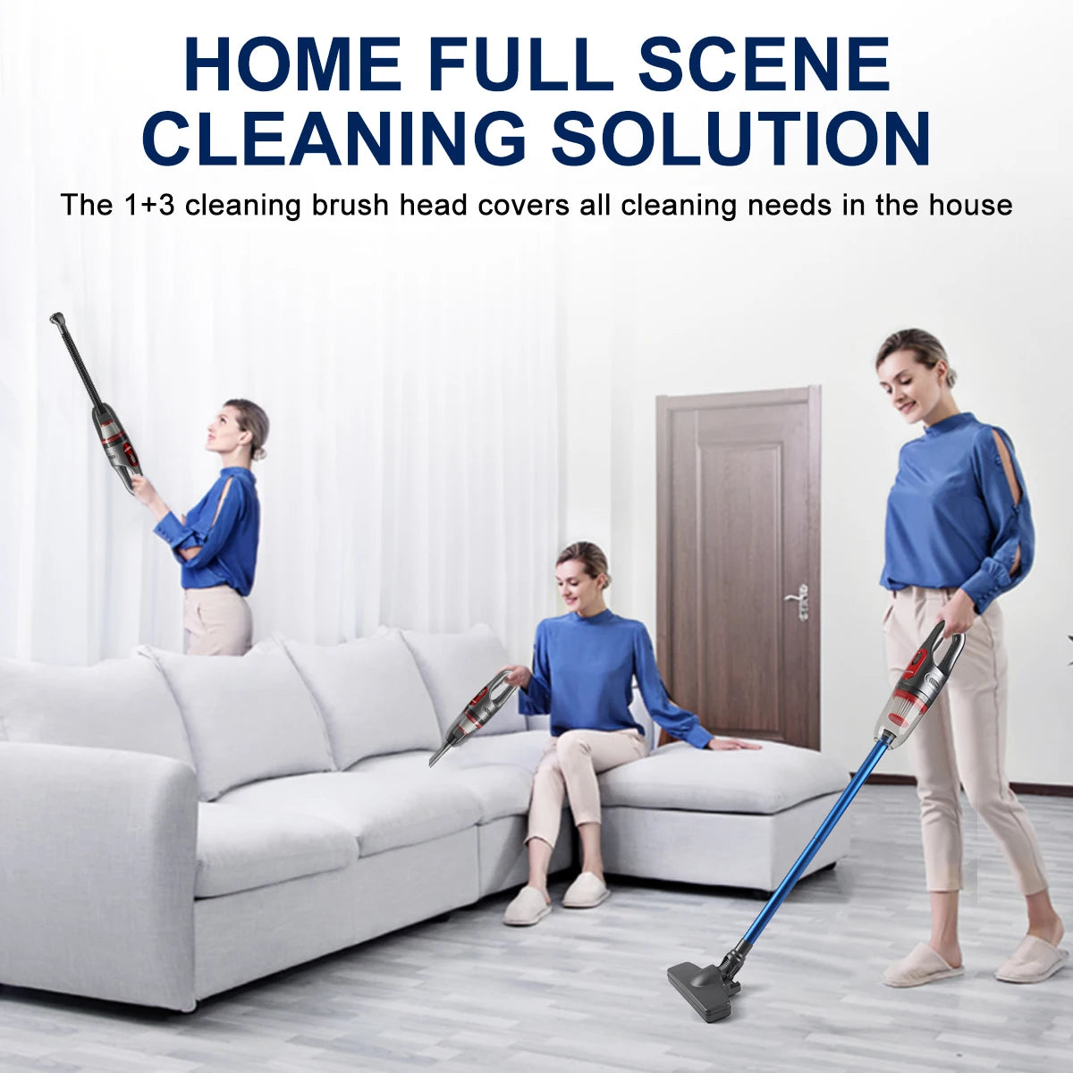 5 IN 1 Quick Clean Cordless Vacuum Cleaner