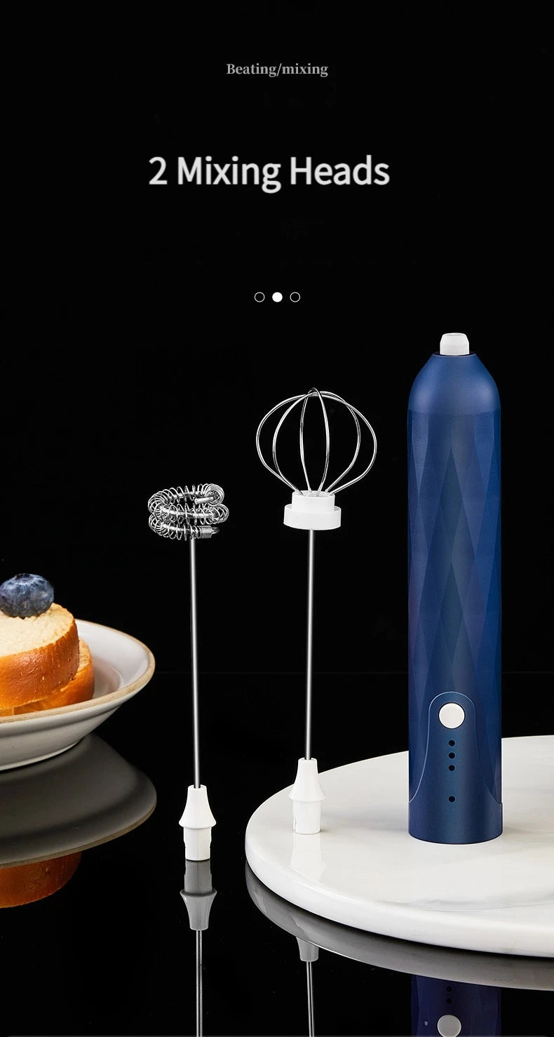 1 PCS Portable Electric Egg Beater 3 Speed