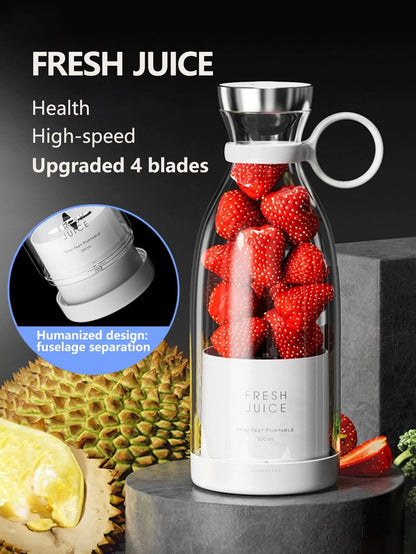 1400mAh Electric 350ml Mini Portable Blender