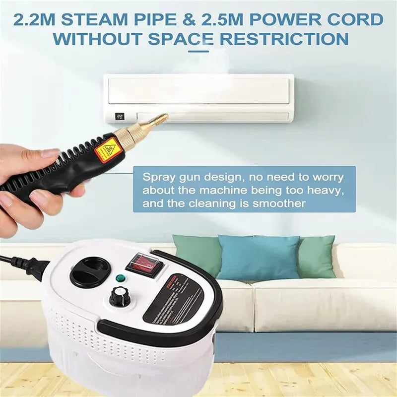 1200ml 2500W Handheld Steam Cleaner