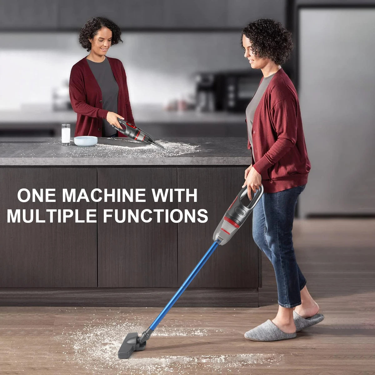 5 IN 1 Quick Clean Cordless Vacuum Cleaner