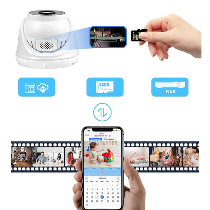 Two Way Audio Video Home Security Camera