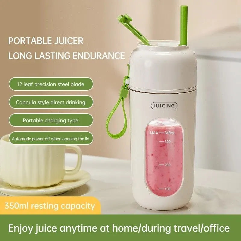 Portable Wireless Rechargeable Juice