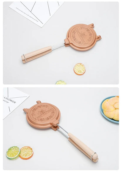 Kitchen Japanese Coin Waffle Maker Sandwich Frying Pan